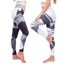 Oem Professional Manufacture gimnasio de entrenamiento barato de cintura alta de compresión apretada pantalones de yoga transpirables 2018